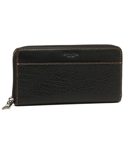 コーチ 財布 アウトレット COACH F12130 BLK アコーディオン