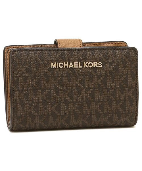マイケルコース 財布 アウトレット MICHAEL KORS 35F8GTVF2B BRN/ACORN