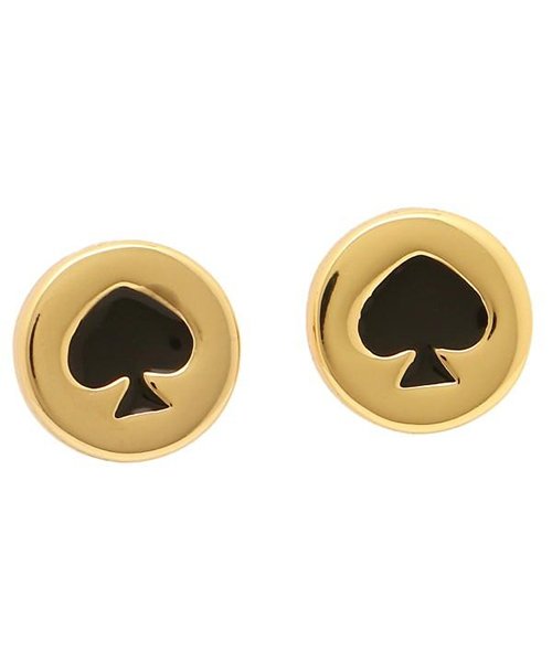 クーポン ケイトスペード ピアス アクセサリー アウトレット Kate Spade O0ru1342 001 Spot The Spade Black ケイトスペードニューヨーク Kate Spade New York D Fashion
