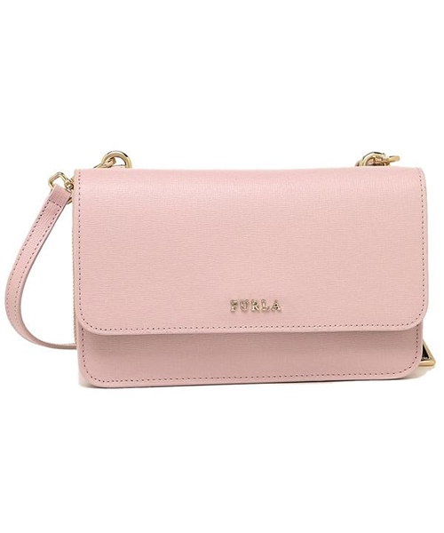 フルラ FURLA お財布ショルダーバッグ el40 新品 チェリーレッド