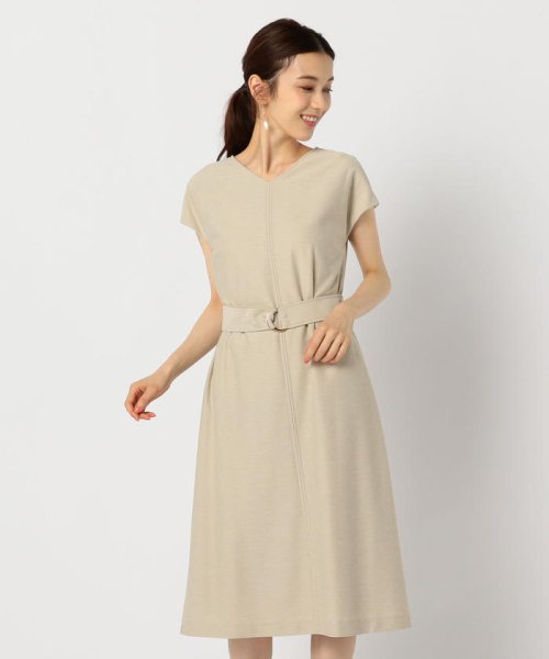 セール ツイルジャージベルト付きワンピース ノーリーズ Nolley S D Fashion セール ツイルジャージベルト付きワンピース ノーリーズ Nolley S D Fashion