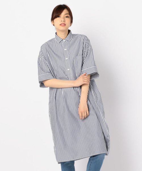 Danton ダントン シャツワンピース ストライプ Jd 3655 フレディアンドグロスター Fredy Gloster D Fashion