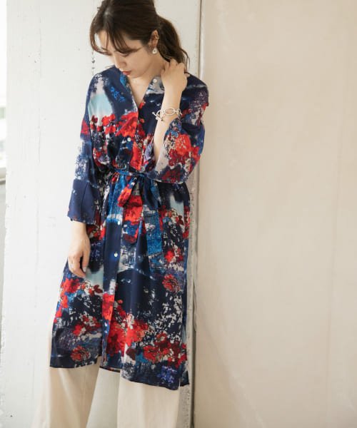 セール ボタニカル柄ワンピースカーディガン アイテムズ アーバンリサーチ レディース Items Urbanresearch D Fashion セール ボタニカル柄ワンピースカーディガン アイテムズ アーバンリサーチ レディース Items Urbanresearch D Fashion
