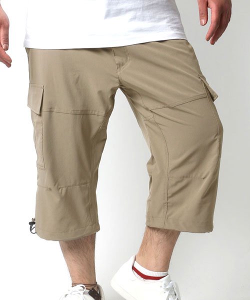 Outdoor Products 大きいサイズ メンズ アウトドアプロダクツ 7分丈 ショートパンツ ストレッチ カーゴ ハーフパンツ ブランド 大きいサイズのマルカワ Marukawa D Fashion