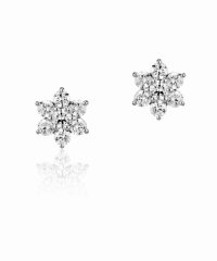 4℃/ヨンドシー 4℃ K10ホワイトゴールドピアス/502281083