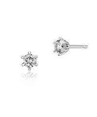 Canal ４℃/カナルヨンドシー Canal4℃ K10ホワイトゴールドピアス/502281132
