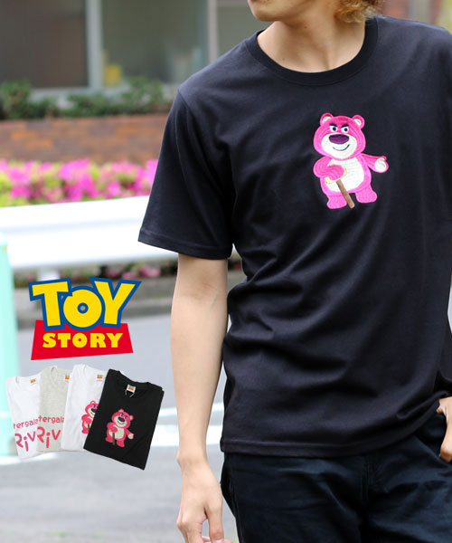 d'zzit トイストーリーコラボ　ロッツォ　半袖Tシャツ TOY STORY】トイストーリー ロッツォ 半袖Tシャツ(502253443