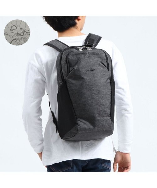 パックセーフ バックパック Pacsafe リュックサック Vibe バイブ l 盗難防止 防犯 リュック Vibe パックセーフ Pacsafe D Fashion