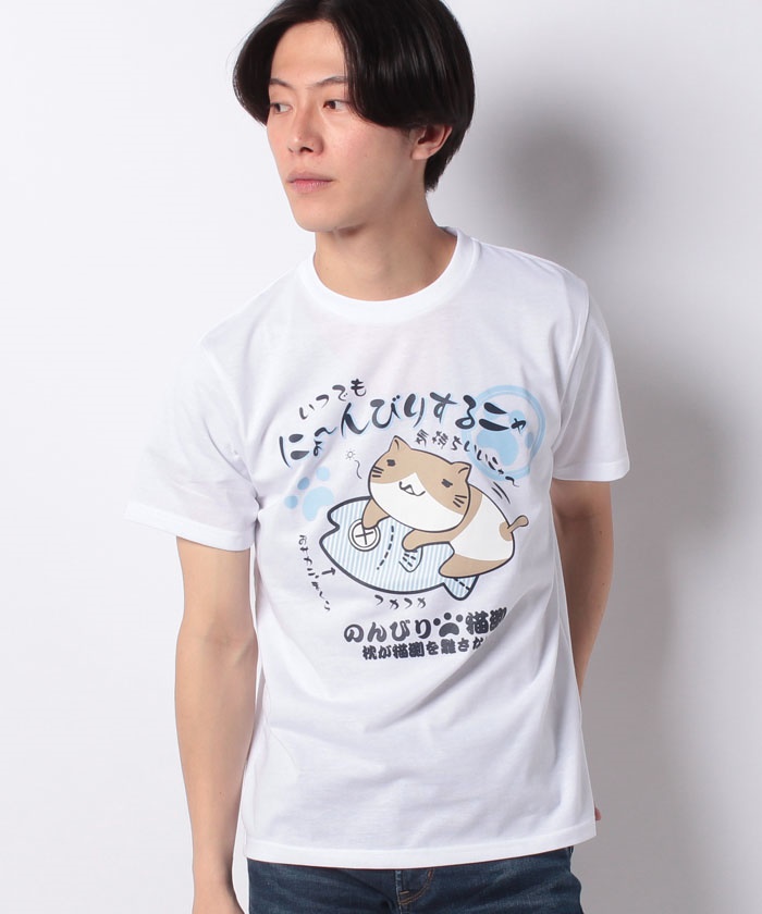 最大80％オフ クーポン】ねこぶちさん プリント 半袖Tシャツ(502266635 青年漫画