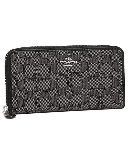 Coach 財布 アウトレット コーチ F アウトライン シグネチャー アコーディオン ジップウォレット 長財布 コーチ Coach D Fashion