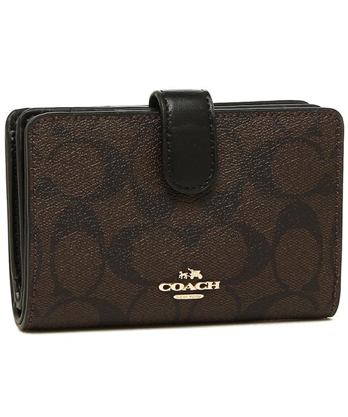 COACH 二つ折り ミディアム コーナー ジップ F23553　新品 未使用