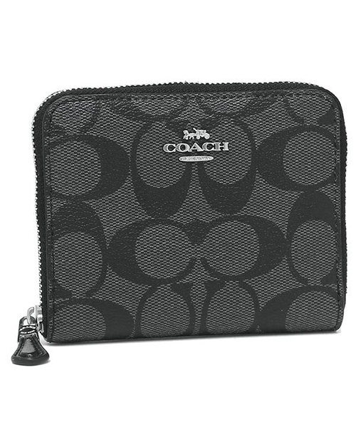 【COACH】新作☆コンパクト!シグネチャースモール折財布 F30308 コーチ 財布 アウトレット COACH F30308 IME74 シグネチャー