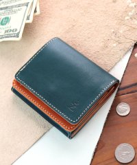 ZARIO-GRANDEE－/ザリオグランデ ZARIO－GRANDEE－ 財布 メンズ 二つ折り 本革 牛革 栃木レザー 日本製 二つ折り財布 ダブルフラップ バイカラーデザイン/502305429