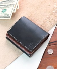 ZARIO-GRANDEE－/ザリオグランデ ZARIO－GRANDEE－ 財布 メンズ 二つ折り 本革 牛革 栃木レザー 日本製 二つ折り財布 ダブルフラップ バイカラーデザイン/502305429