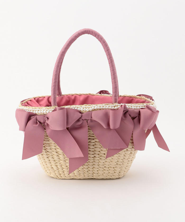 ★NEW★ミッシュマッシュコラボ大ぶりパールハンドルスパンコールバッグ☆ピンクG セール】ミッシュマッシュ MISCH MASCH 【WEB限定】花柄スカーフ