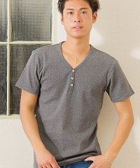 CavariA/CavariA【キャバリア】ネックが選べるスパンテレコ半袖Tシャツ/502317575