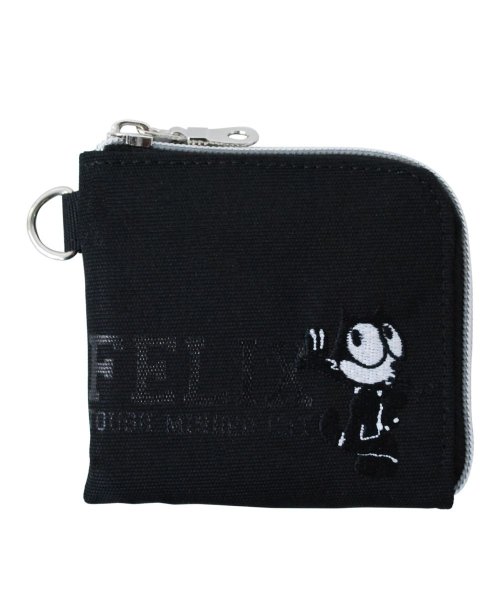 フィリックス コインケース 小銭入れ コイン 収納 サイフ 財布 カード収納 フラグメントケース ナイロン 猫 黒 キャラクター 通勤 通学 ブランド 人気 お ランナー Runner D Fashion フィリックス コインケース 小銭入れ コイン 収納 サイフ 財布 カード収納 フラグメントケース ナイロン 猫 黒 キャラクター 通勤 通学 ブランド 人気 お ランナー Runner D Fashion