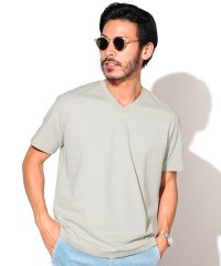 JIGGYS SHOP/コットンVネック半袖Tシャツ / Tシャツ Vネック 半袖 ティーシャツ 無地/502324508