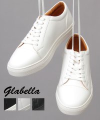 glabella/glabella グラベラ シンプル メンズスニーカー 白 黒 ホワイト ブラック 定番 メンズシューズ カジュアル キレイめ/502328008