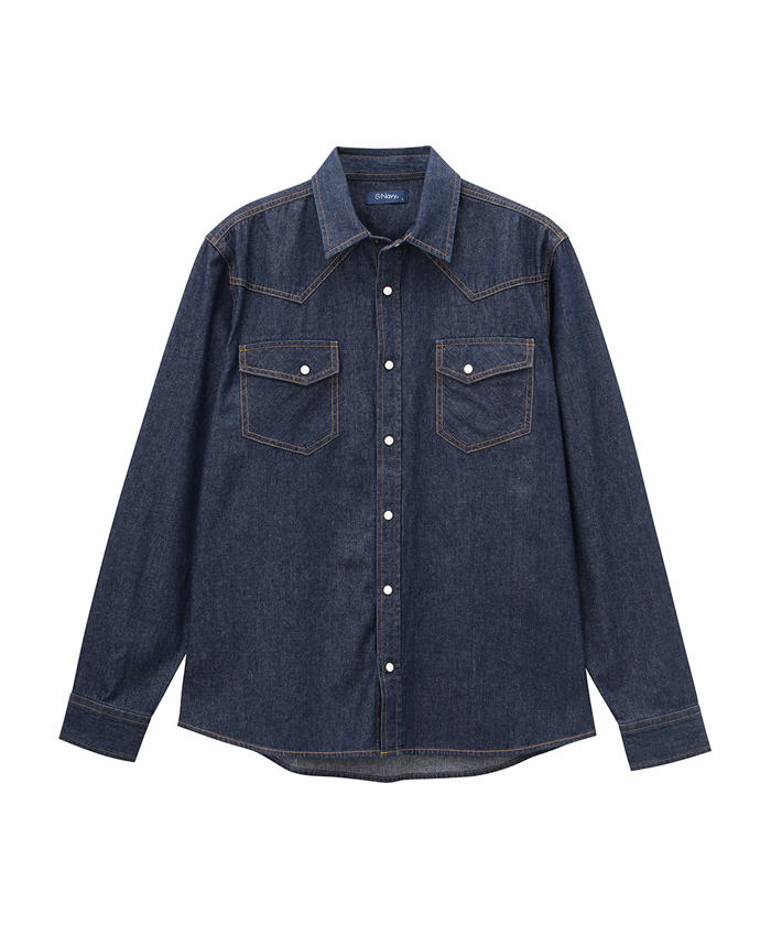 visvim デニムウエスタンシャツ　サイズ2 visvim デニムウエスタンシャツ サイズ2 VISVIM(ビズビム