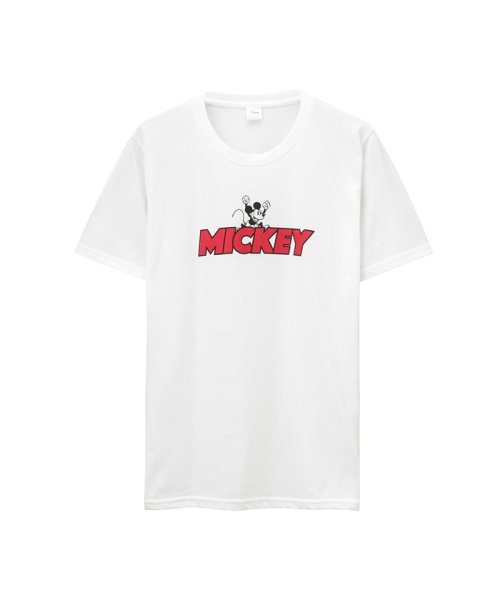Love T ミッキーロゴtシャツ マックハウス メンズ Mac House Men D Fashion