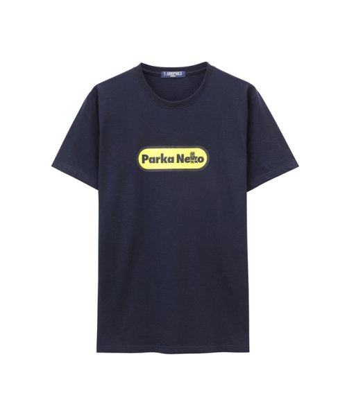 T-GRAPHICS パーカー猫プリントTシャツ EJ193-MC141(502342592