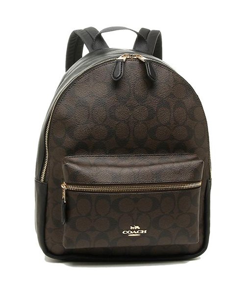 コーチ リュック アウトレット レディース Coach F320 Imaa8 ブラウン ブラック コーチ Coach D Fashion