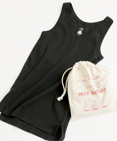 Petit Bateau プチバトー Slobe別注 Vネック タンクトップ スローブ イエナ Slobe Iena D Fashion Petit Bateau プチバトー Slobe別注 Vネック タンクトップ スローブ イエナ Slobe Iena D Fashion