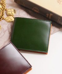PRAIRIE/[PRAIRIE]日本製二つ折り財布コードバンレザー両カードタイプ/502360622