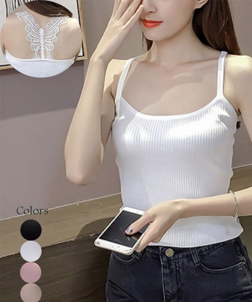 セール キャミソール セクシー 重ね着 レディース キャミ タンクトップ シンプル 即納 502362198 ミニミニストア Miniministore D Fashion