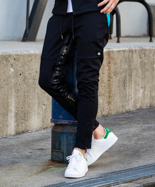 セール Kappa カッパ テックバイカラーロングパンツ Kappa Kappa D Fashion