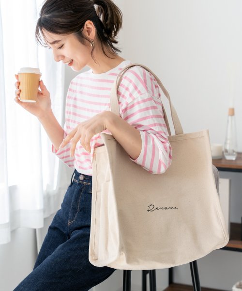 セール エコバッグとしても Rename 帆布 Boxトートバッグ デバイス レディース Device D Fashion セール エコバッグとしても Rename 帆布 Boxトートバッグ デバイス レディース Device D Fashion