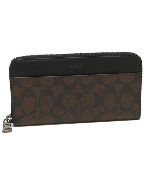 コーチ Coach 財布 アウトレット F アコーディオン ジップ アラウンド メンズ 長財布 コーチ Coach D Fashion