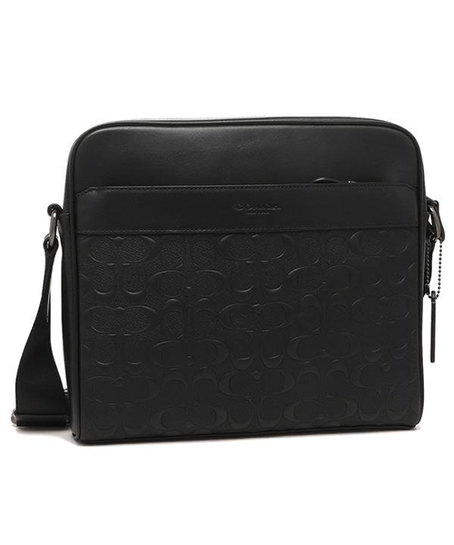 ◇新品◇COACHバッグ F28455 ブラックフライトバッグ ショルダー