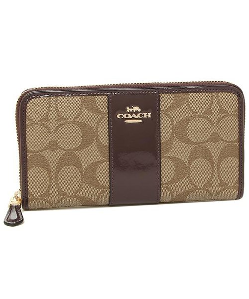 コーチ 長財布 アウトレット レディース Coach F Imehi カーキ ボルドー コーチ Coach D Fashion