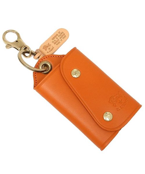 イルビゾンテ キーケース メンズ レディース Il Bisonte C0847 166 オレンジ イルビゾンテ Il Bisonte D Fashion