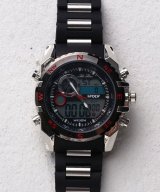 シルバー×レッド