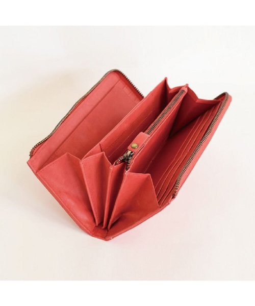 財布 メンズ レディース 長財布 革財布 大容量 レザーウォレット L字ファスナー Tidy 整理整頓長財布 父の日 ハレルヤ Hallelujah D Fashion