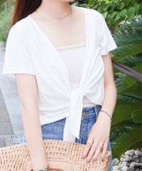 SocialGIRL/ソーシャルガール SocialGIRL 前結びTシャツ/500933920