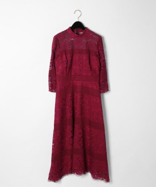 Tv着用 ハイネックレースワンピース グレースコンチネンタル Grace Continental D Fashion Tv着用 ハイネックレースワンピース グレースコンチネンタル Grace Continental D Fashion