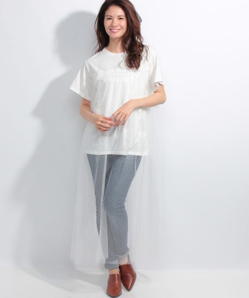 セール E Hyphen World Gallery イーハイフンワールドギャラリー チュールドッキングワンピース Offprice Ec Offprice Ec D Fashion セール E Hyphen World Gallery イーハイフンワールドギャラリー チュールドッキングワンピース Offprice Ec Offprice Ec D Fashion