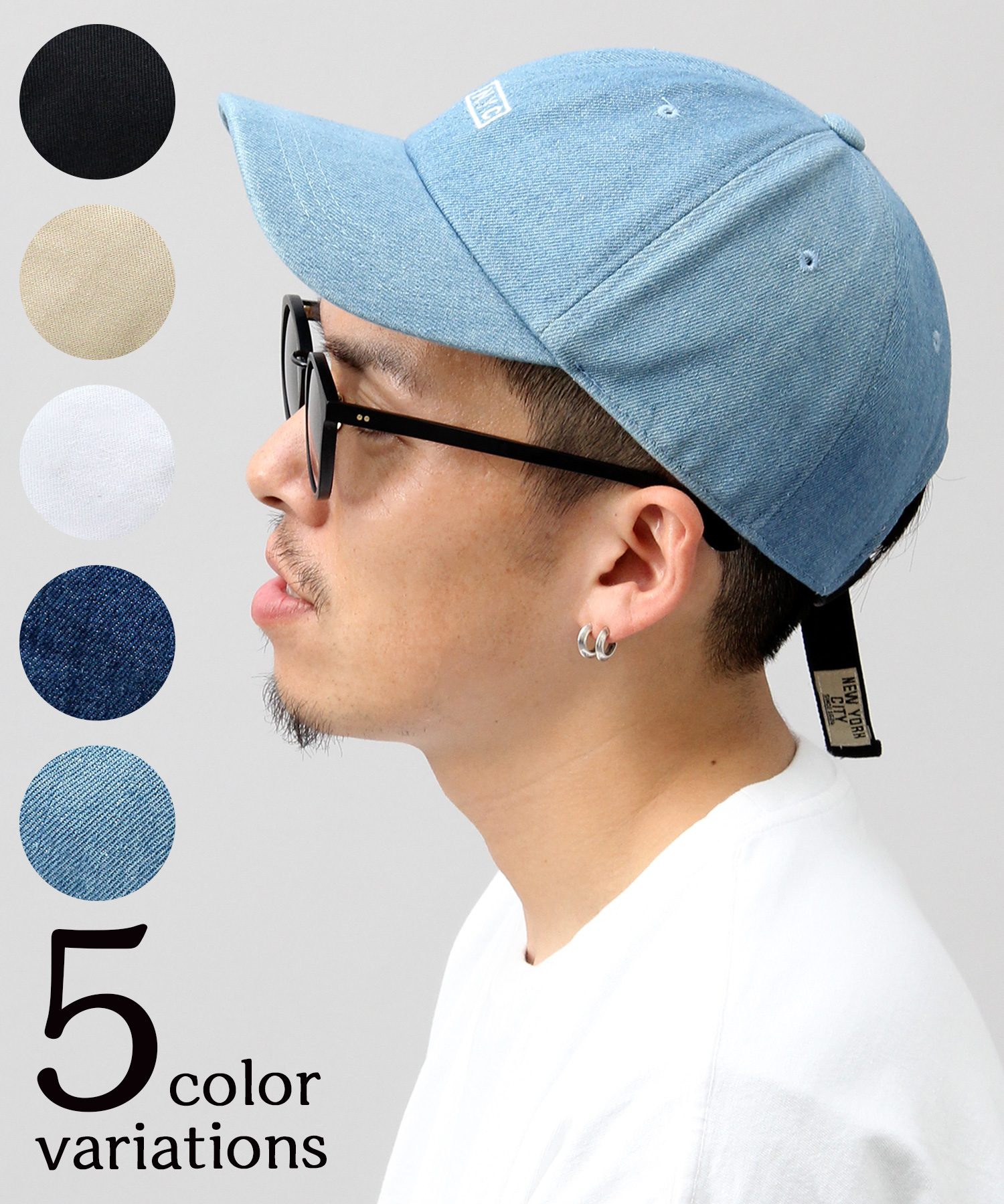 DYS Defend Your Style CAP 会場限定 新品 Star Lettering Stud Ball Cap Black | ファッション通販サイト NUGU