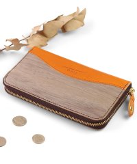 feee/フィー feee 財布 長財布 レディース 本革 天然木 木目 ナチュラル ラウンドファスナー 日本製 ウッドシリーズ feee/502448180