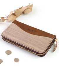 feee/フィー feee 財布 長財布 レディース 本革 天然木 木目 ナチュラル ラウンドファスナー 日本製 ウッドシリーズ feee/502448180