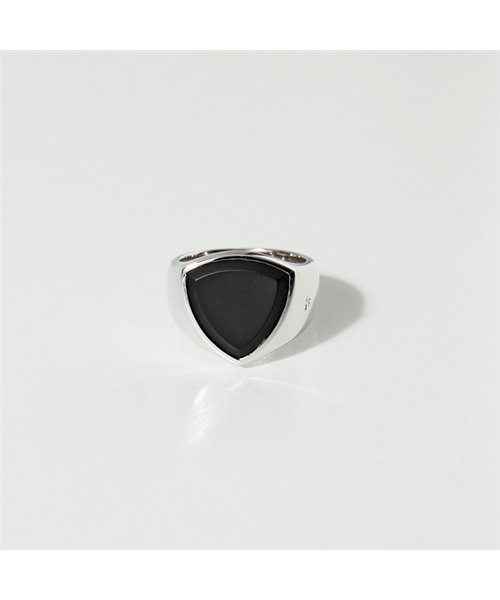 R74hymbo 01 Shield Black Onyx シルバー925 シールド リング 指輪 Silver メンズ トムウッド Tomwood D Fashion
