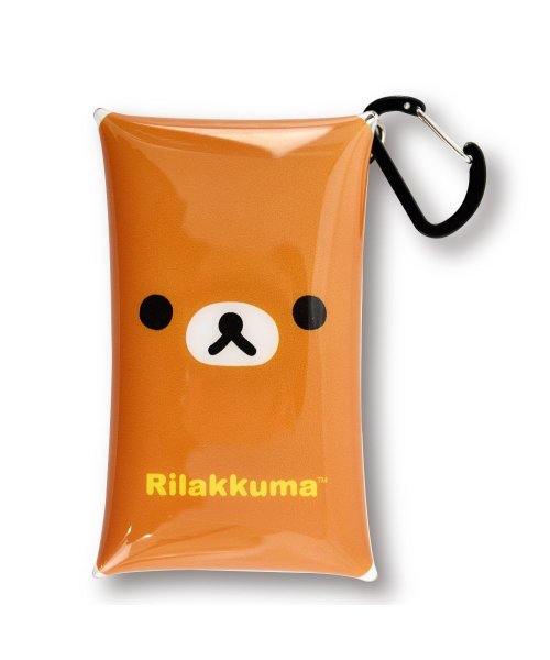 リラックマ パスケース 定期入れ 2枚 小物入れ クリアマルチケース Sサイズ コリラックマ キイロイトリ キャラクター かわいい 可愛い シンプル 多機能 人 ランナー Runner D Fashion