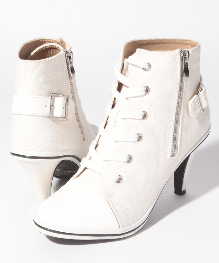 デイリー●スニーカー、ヒール5cm（7-96） セール】 ヒールスニーカー （スニーカー）｜COMME CA PLATINUM