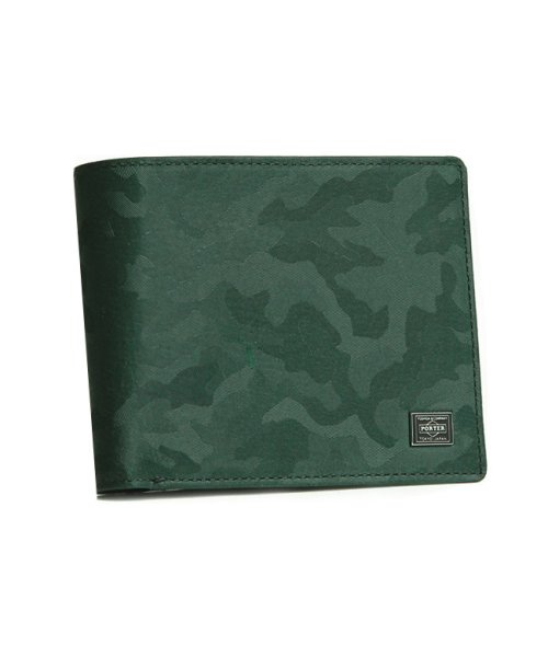 吉田カバン ポーター ワンダー 財布 二つ折り財布 本革 迷彩 カモフラ メンズ Porter 342 ポーター Porter D Fashion