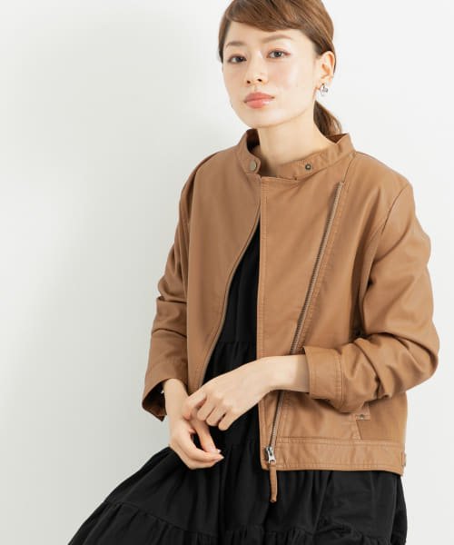 セール フェイクレザーライダースジャケット アーバンリサーチサニーレーベル Urban Research Sonny Label D Fashion