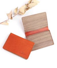 feee/フィー feee 名刺入れ レディース カードケース 本革 天然木 木目 ナチュラル 日本製 ウッドシリーズ feee/502483147
